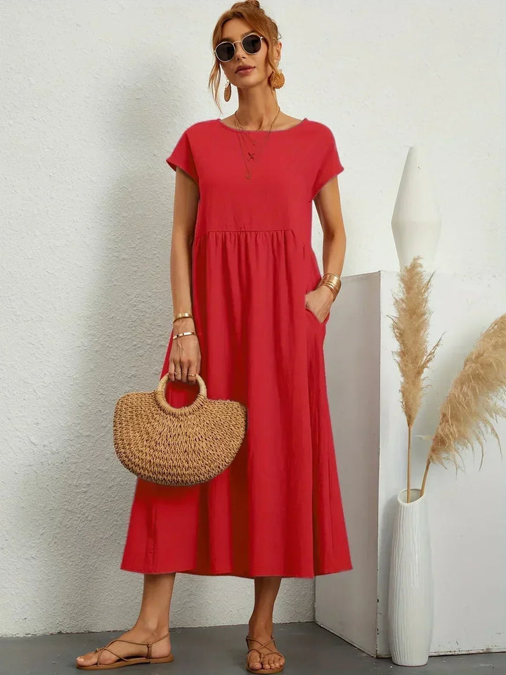 Florani® | ESTELLE Casual Midi Dress