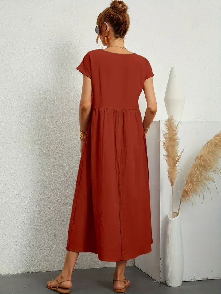 Florani® | ESTELLE Casual Midi Dress