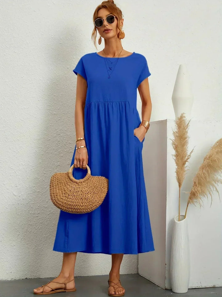 Florani® | ESTELLE Casual Midi Dress