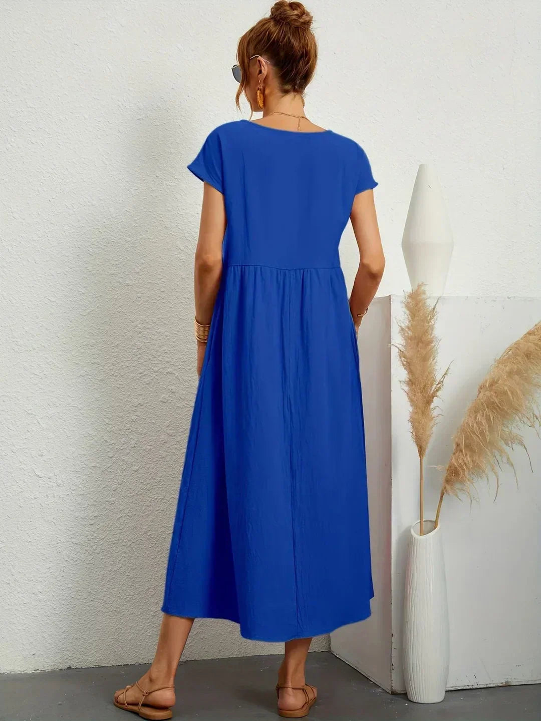 Florani® | ESTELLE Casual Midi Dress