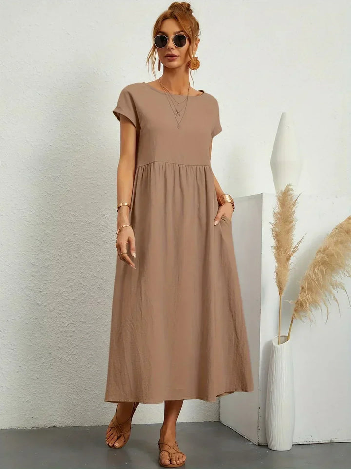 Florani® | ESTELLE Casual Midi Dress