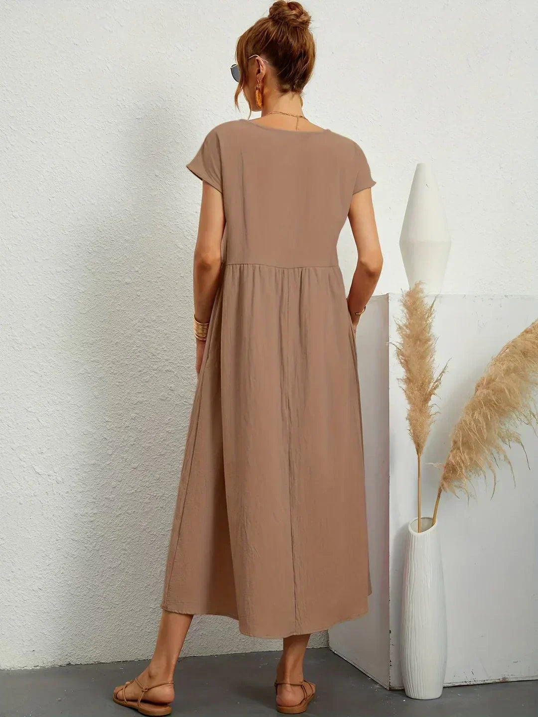 Florani® | ESTELLE Casual Midi Dress