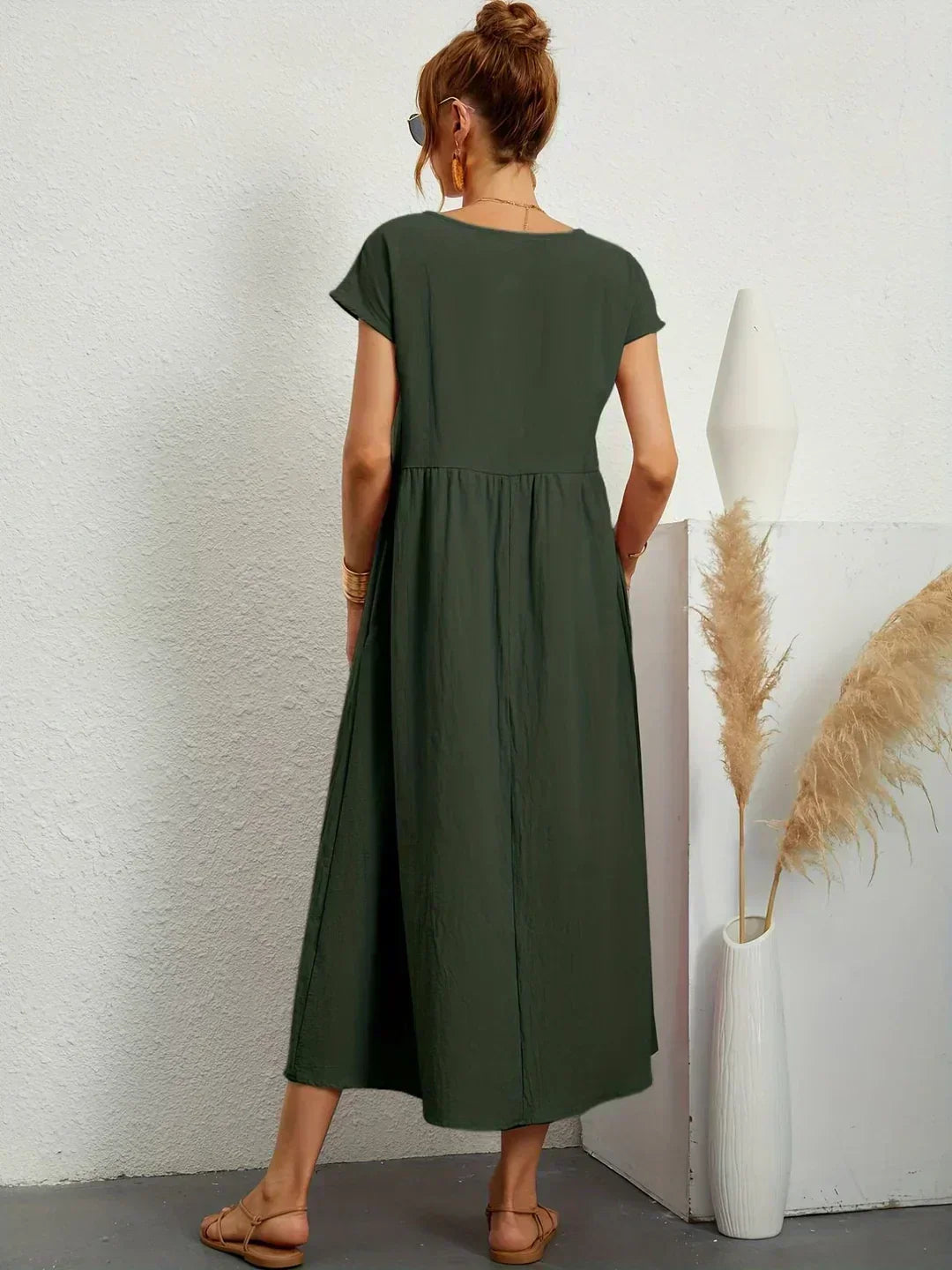 Florani® | ESTELLE Casual Midi Dress