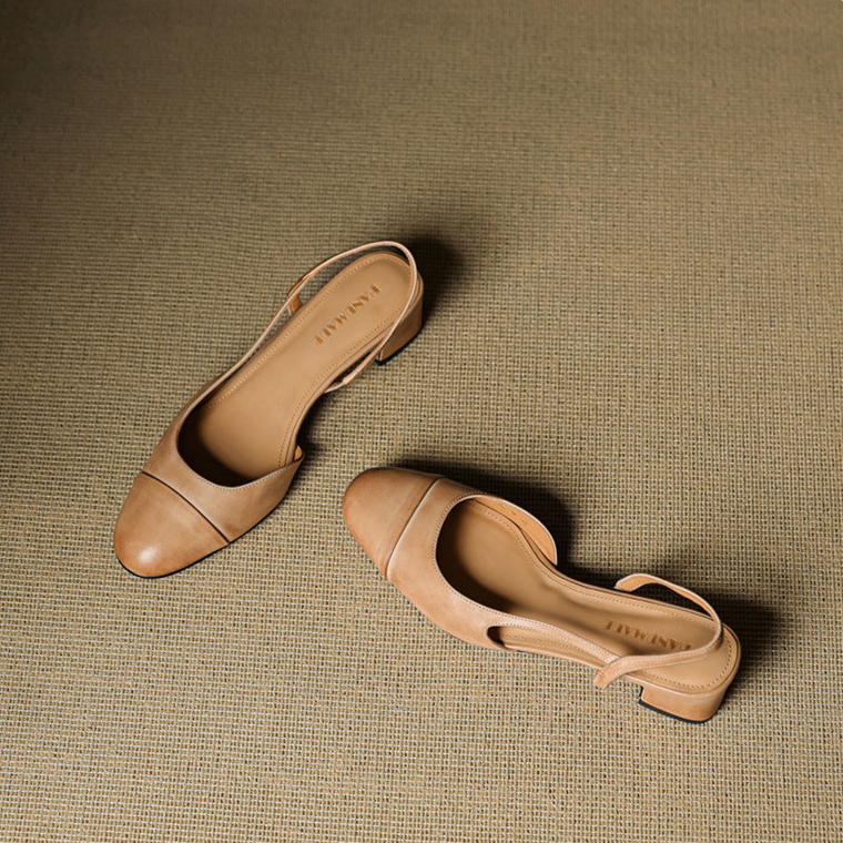 Reyna Genuine Leather Pumps