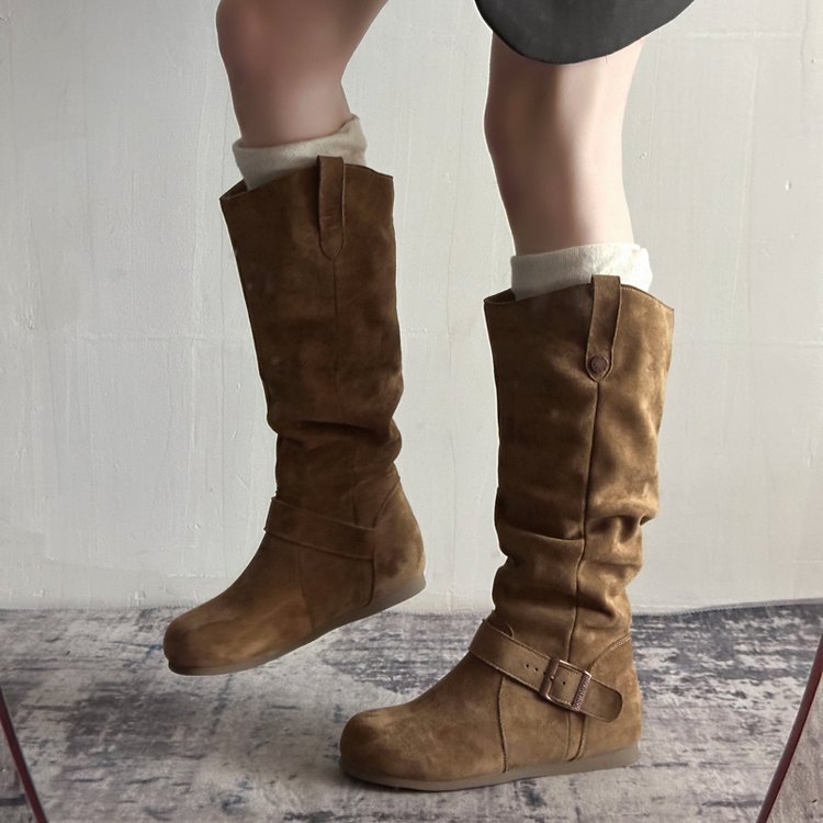 Mya - Flat Sole Orthopedic Boots