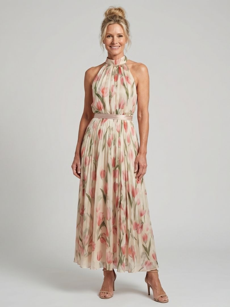 Florani® | LUCIA Elegant Midi Dress