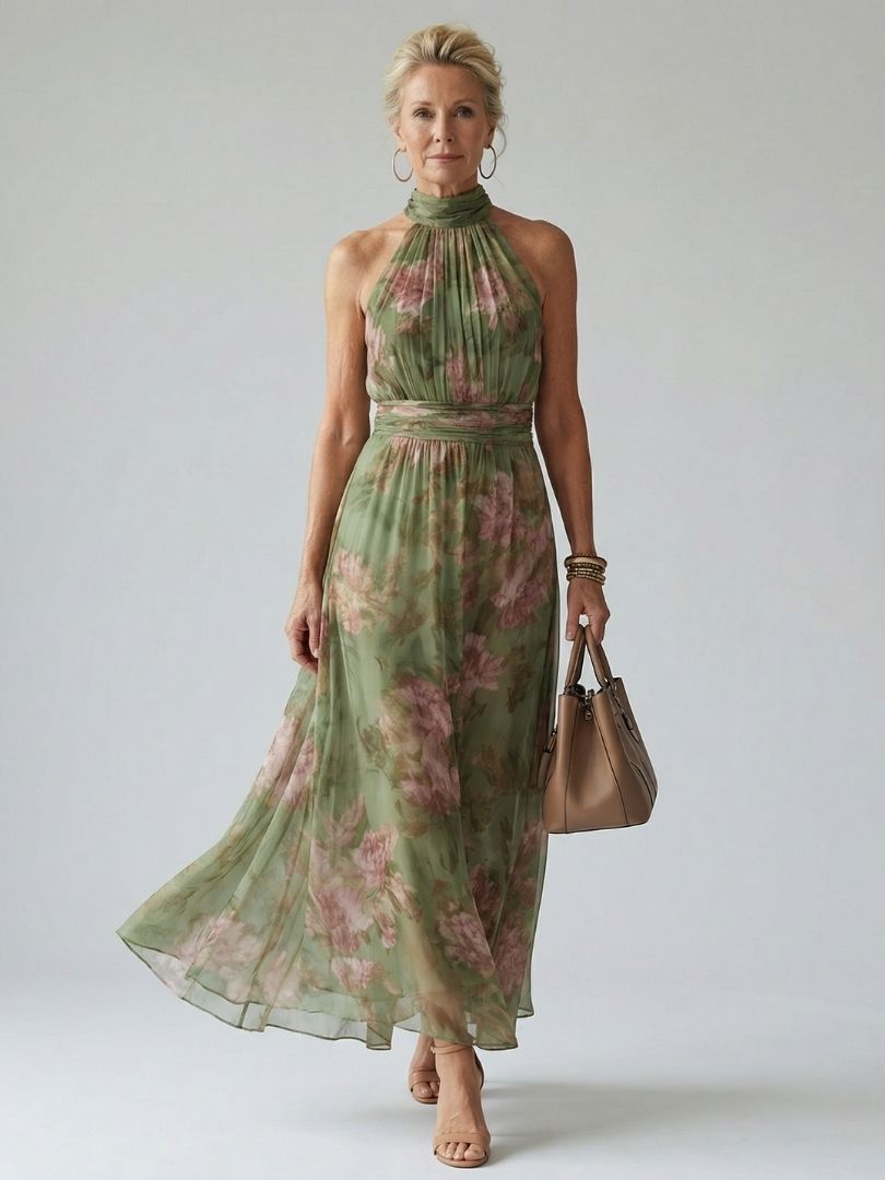 Florani® | DIANA Elegant Midi Dress
