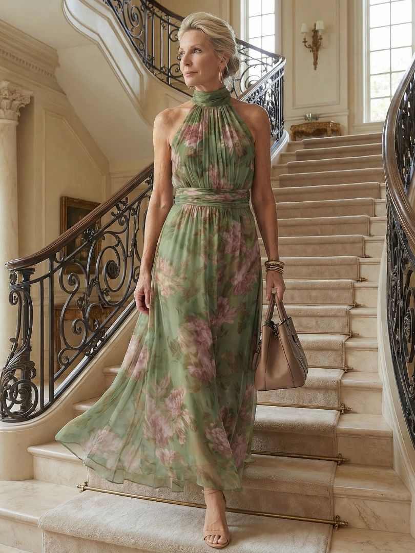 Florani® | DIANA Elegant Midi Dress