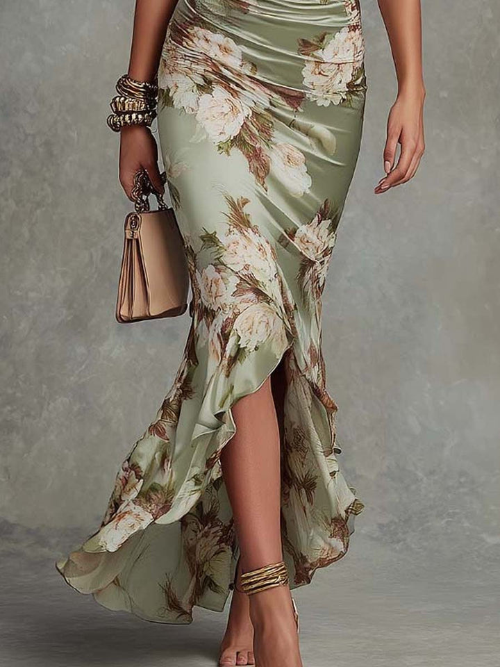 Florani® | LORETTA Elegant High-Low Maxi Dress