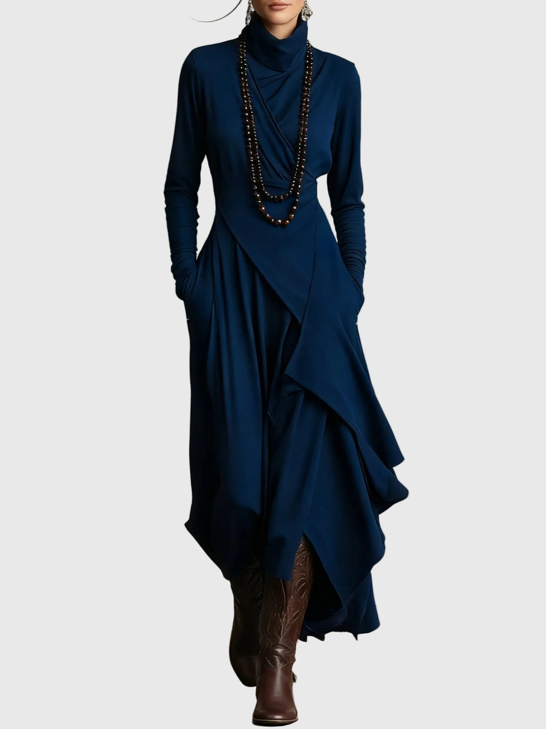 Rose | Maxi Pleated Dress
