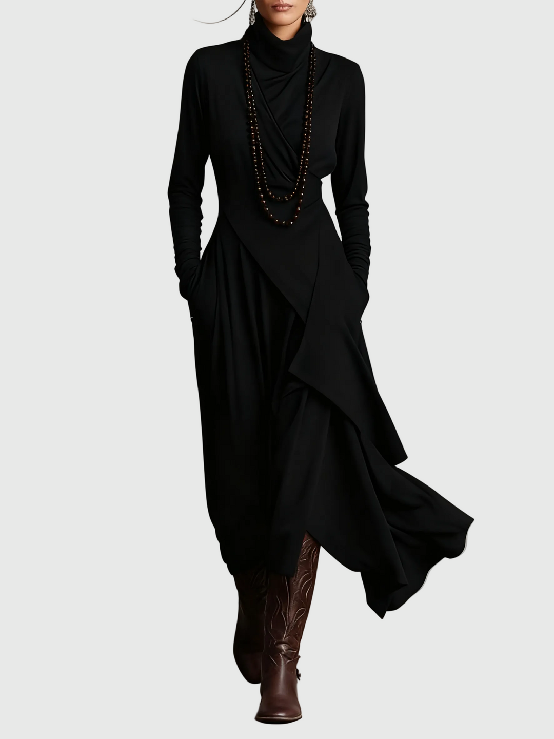 Rose | Maxi Pleated Dress