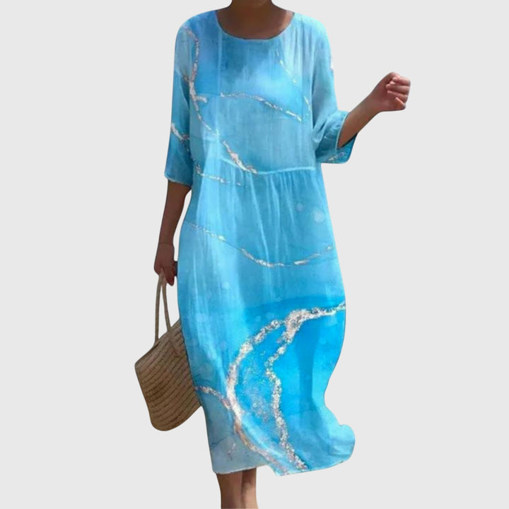 Olivia | Stylish Floral Maxi Dress