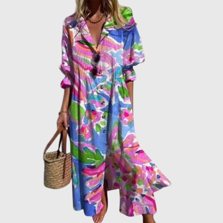 Willow | Elegant Bohemian Maxi Dress