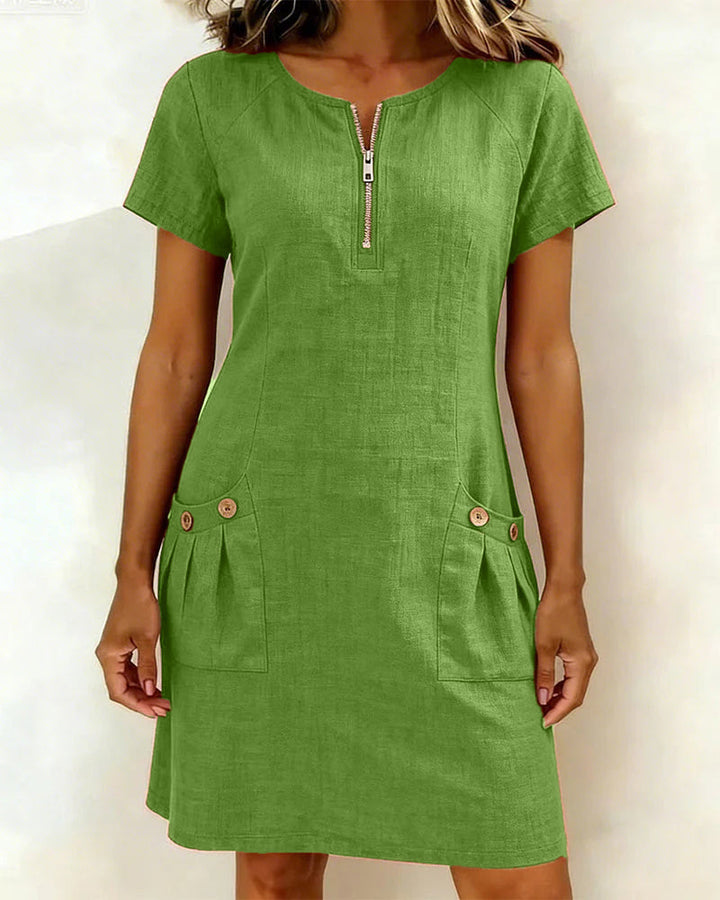 Florani® | NOELLE casual A-line Mini Dress
