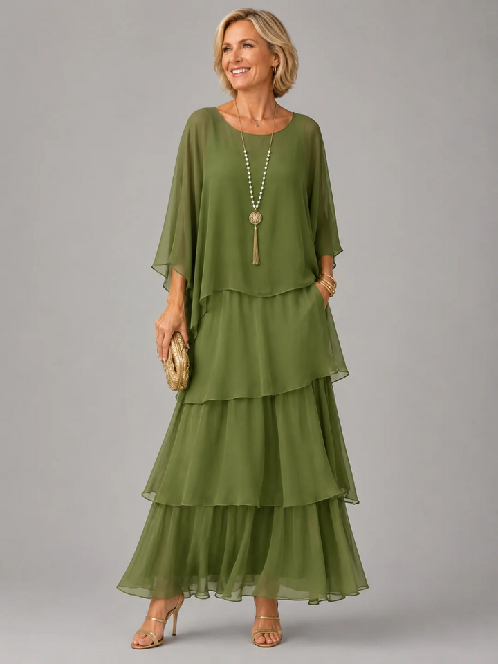 Florani® | HARPER Layered Maxi Dress