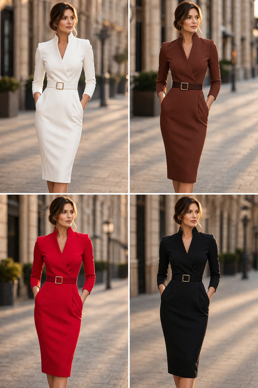 Florani® | JULIET Elegant Midi Dress