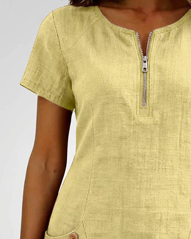Florani® | NOELLE casual A-line Mini Dress