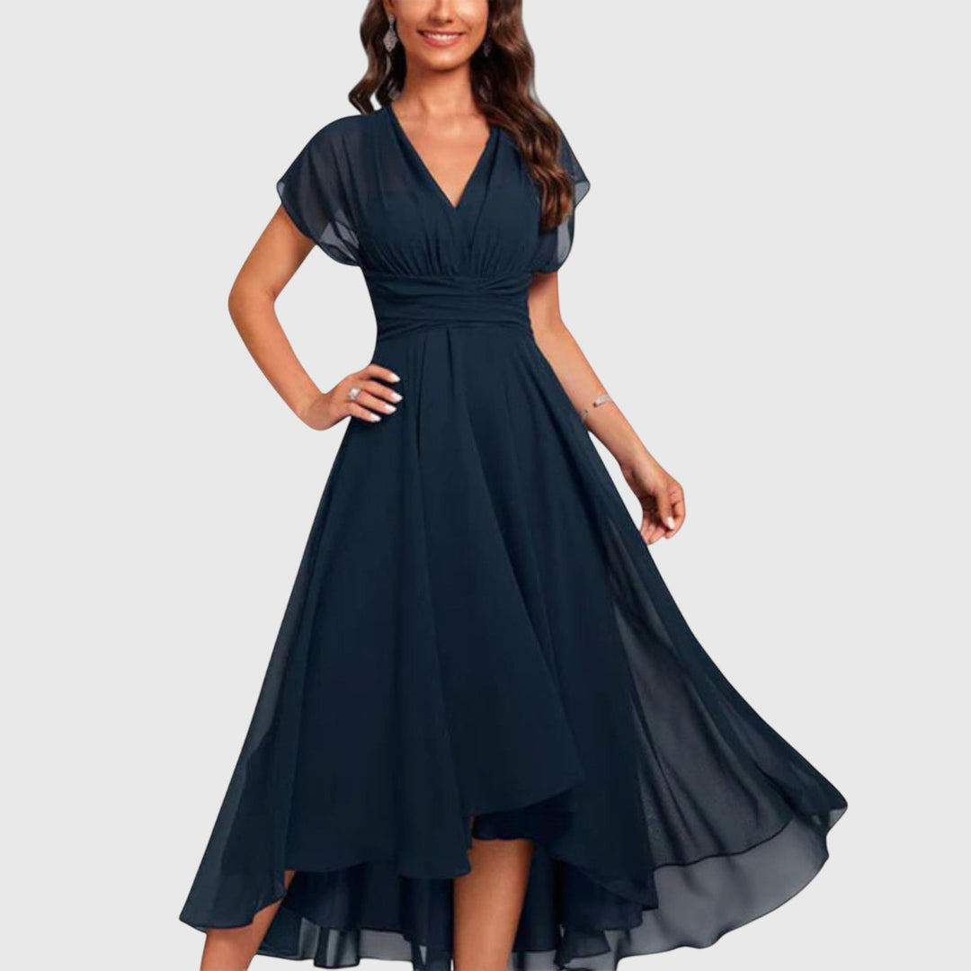 Monica | V-Neck A-Line Dress
